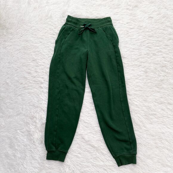 Women Lululemon Scuba High-Rise Jogger in Everglade Green Size 2 - Picture 3 of 10